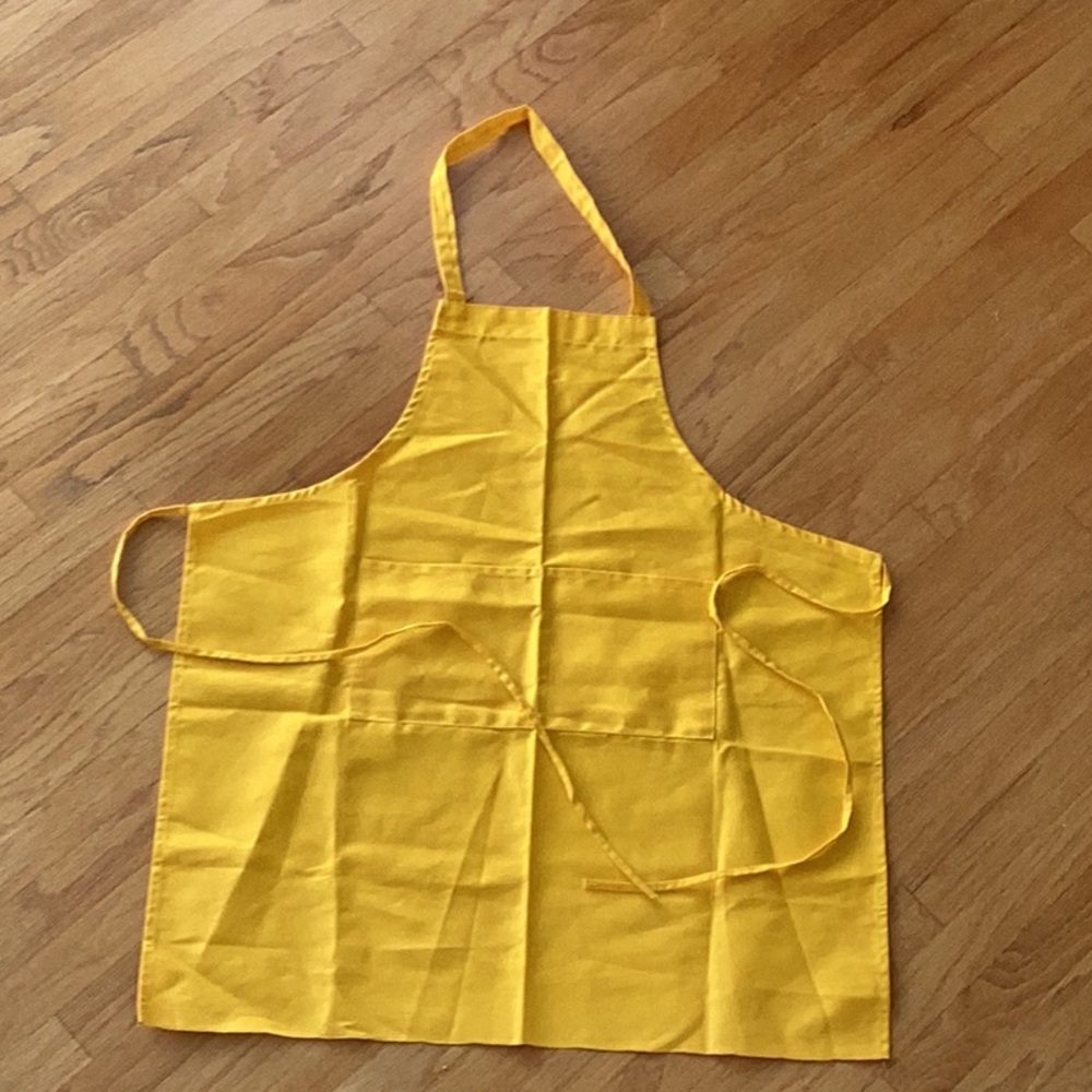 Bright Yellow Apron